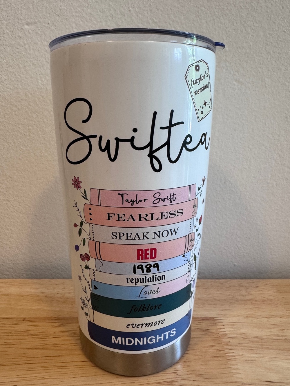 Taylor Swift tumbler